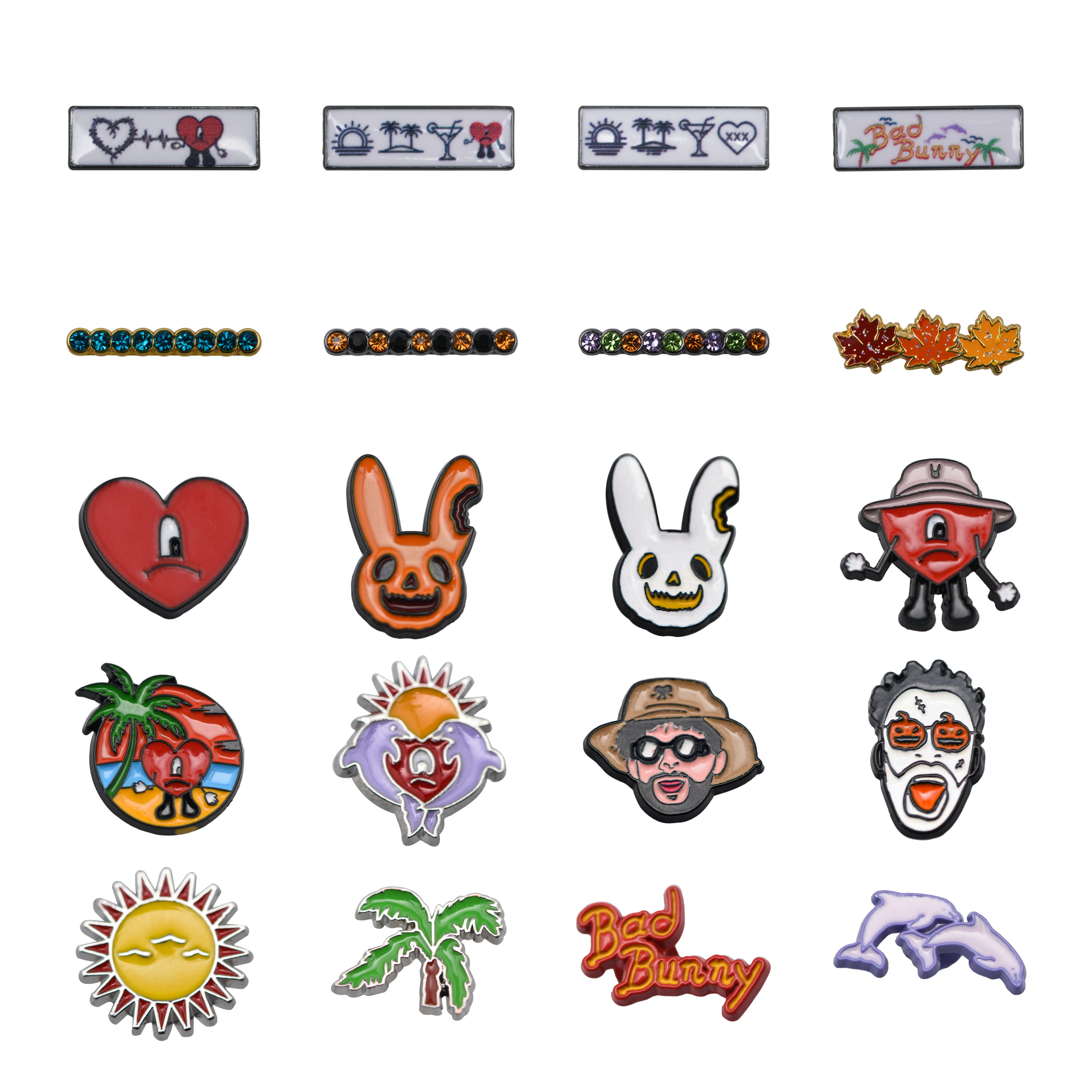

watchs band Charm bad bunny for Apple Watches Band Strap Creative Decorative Nails Watch bands studs iWatch Bracelet Luxury