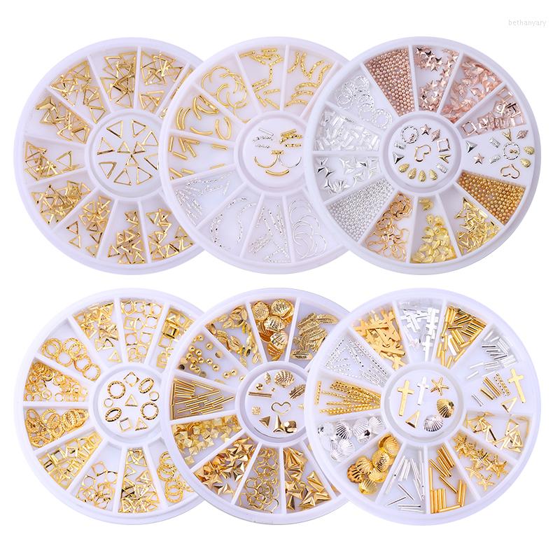 

Nail Art Decorations 1Box Mixed Color Chameleon Stone Rhinestone Small Irregular Beads 3D Decoration In Wheel Accessories