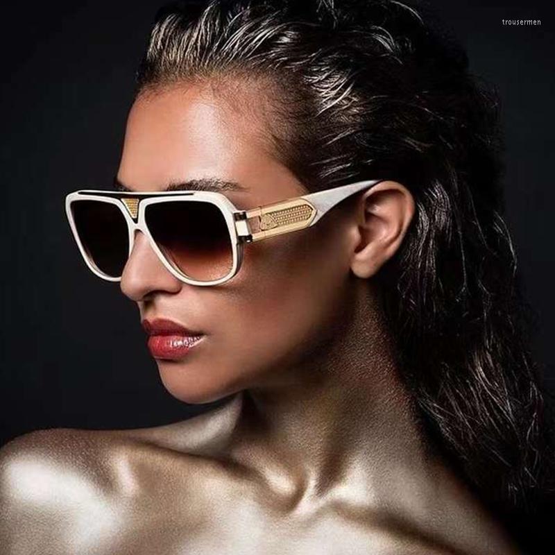 

Sunglasses Oversized Square Women Fashion 2022 Designer Sun Glasses Men Vintage Large Frame Eyeglasses Ladies UV400SunglassesSunglasses
