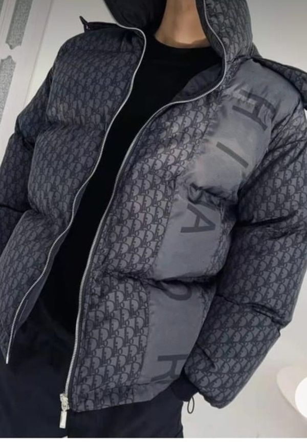 2022 automne et hiver doudoune manteau hommes et femmes de haute qualité avec le même style de broderie d'épingles vestes de changement double fa