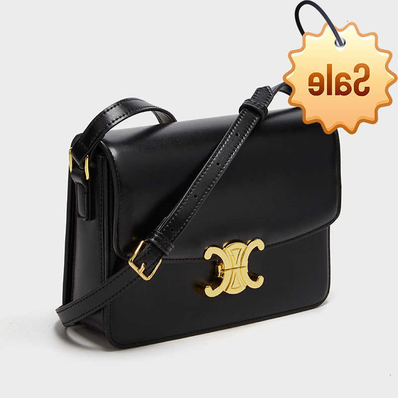 

Designer bags Arc De Triomphe Armpit Single Shoulder Msenger Bag Women's 2022 New Fashion High Sense Small Square Factory Direct Sale, Large - black
