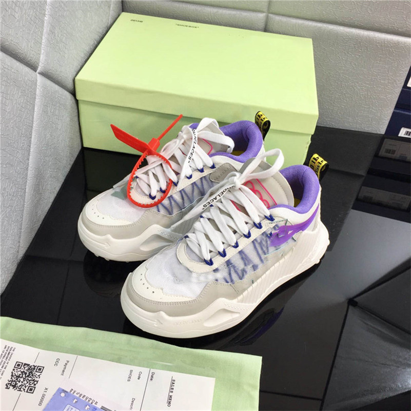 

Designer Luxury Off Casual Shoes VirgiAblo Odsy 1000 Odyssey Volume Sneaker Multicolor Trainers Sneakers With Original Box, 14