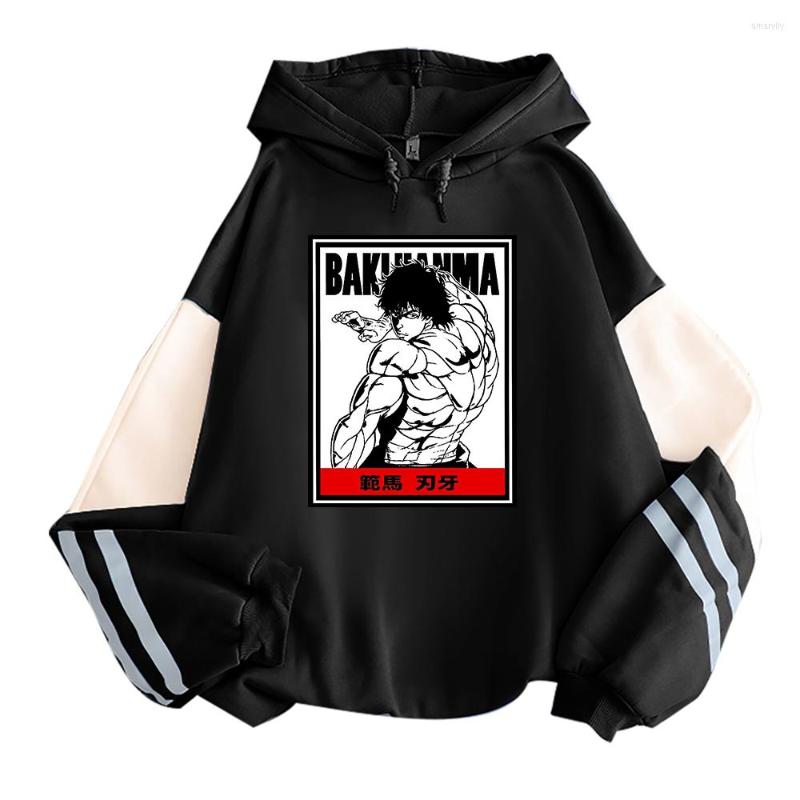 

Men's Hoodies Anime Funny Baki Hanma Unisex Streetwear Hoodie Sweatshirt Men Women Winter Warm Hoody Harajuku Long Sleeve Hooded, Green