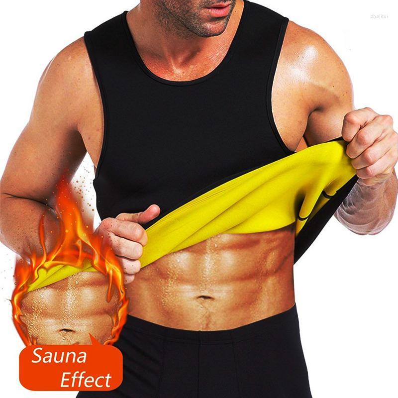 

Men' Body Shapers Men' -5XL Slimming Shaper Neoprene Sauna Vest Men Weight Loss Gym Shirts Sports Top Jacket Waist Trainer Belt