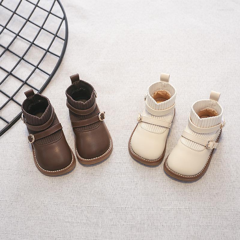 

Boots Baby First Walkers Girls Spring Short Fashion Boys Shoes Autumn Casual Knitted Soft Bottom SSP017, Ssp017beige