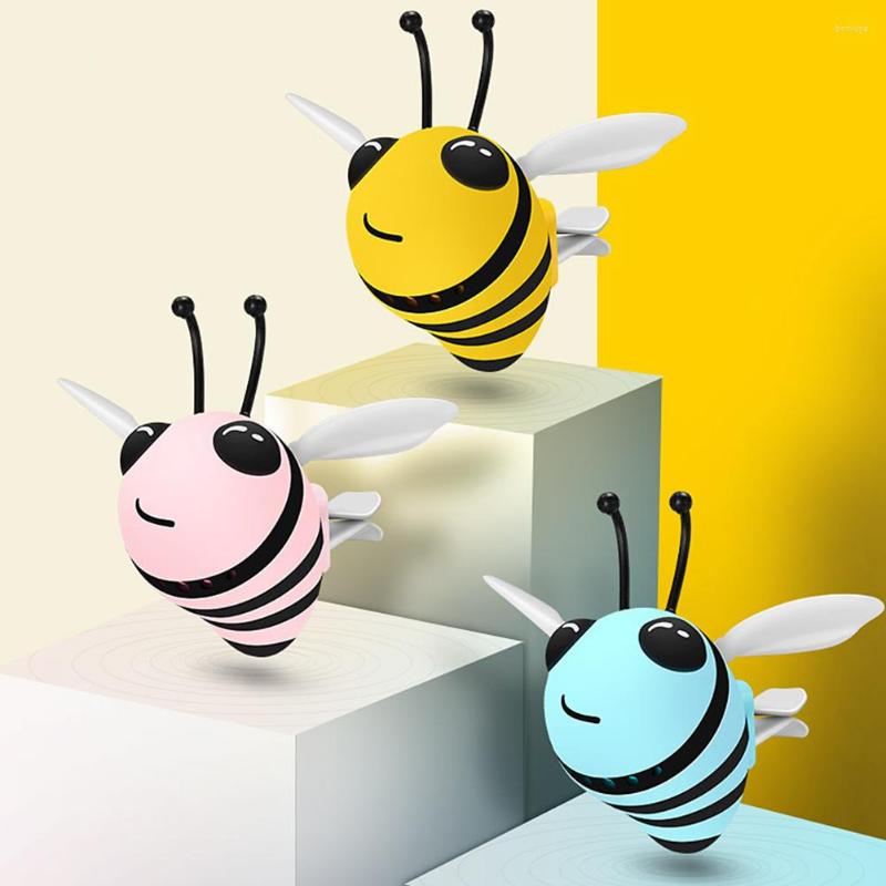 

Car Air Freshener Auto Perfume Diffuser Vent Clip Parfum Flavoring Fragrances Deodorant Accessories Cute Bee
