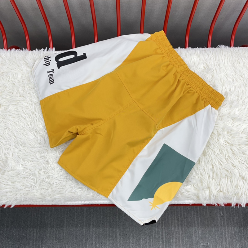 

22fw Summer Europe Beach Shorts Women Men Fashion Street Board Running Middle Pants Jogging Short Bottoms, Black