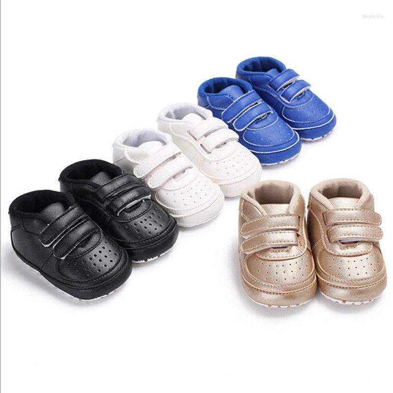 

Athletic Shoes Born Baby Sports Unisex Girls Boys Casual Non Slip Crib Soft-Sole Sneakers For -18M, Black