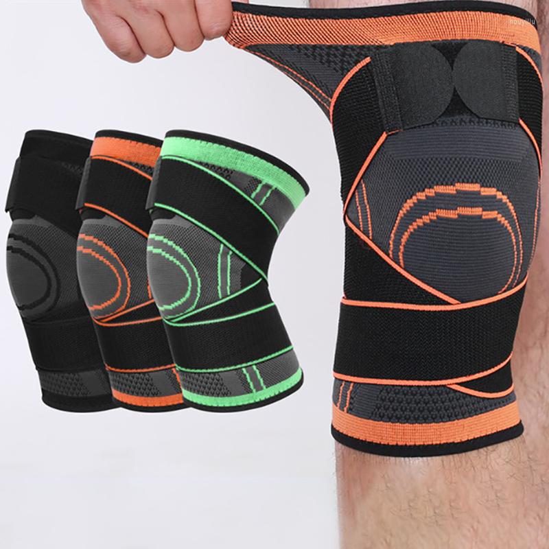 

Knee Pads Fitness Men Women Sports Pad Elastic Nylon Sport Compression Sleeve Running Basketball Volleyball Brace Protector, Black
