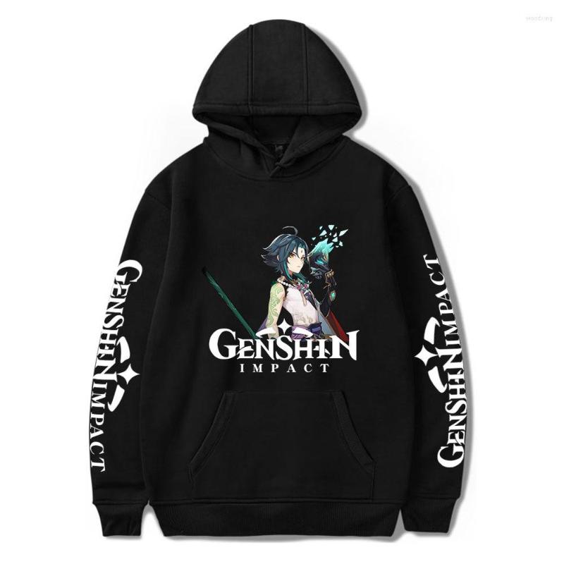 

Men's Hoodies Game Genshin Impact Harajuku Oversized Hoodie Men And Women Print Streetwear Sweatshirt Long Sleeve Top, 19