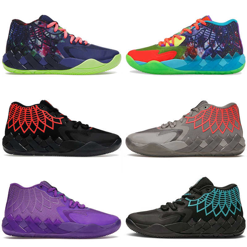 

LaMelo Ball Basketball Shoes MB.01 Galaxy Be You Black Blast Mens Sneakers Trainers Sports, C4 be you 40-46