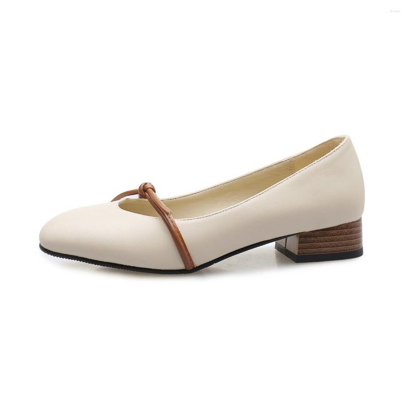 

Dress Shoes Low Age Season In 2022 Product Comfortable With 43 Lighter Side Large Size 40 - Student Leisure Single Woman, Beige