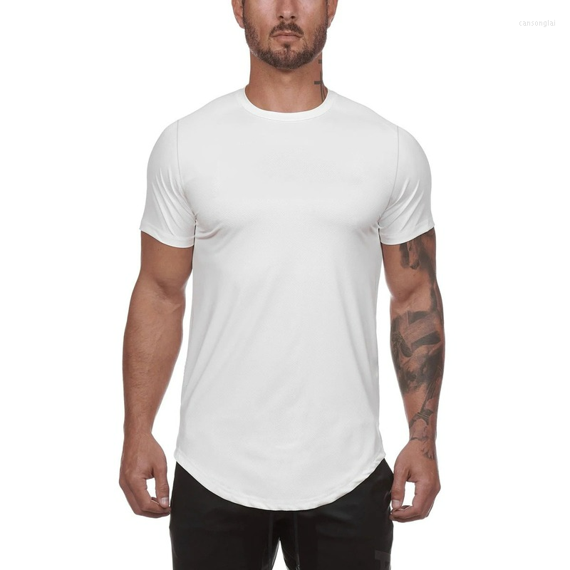 

Men's T Shirts Men's Summer Round Neck Sports Fitness T-Shirt Breathable Perspiration Training Casual Solid Color Short Sleeve -3L, White camouflage