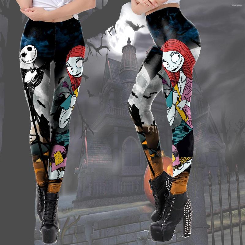 

Women' Leggings Zawaland Female Pants Christmas Halloween High Waist 3D Printed Legging Workout Tight Slim Elastic For Women, Wkdk1067