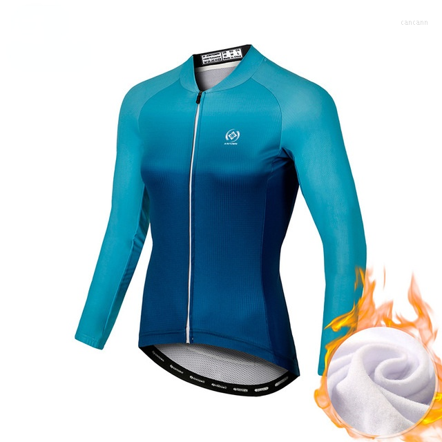 

Racing Jackets Cycling Jacket Winter Fleece Thermal Warm Bicycle Clothing Breathable Windproof UV Protection Sports Coat MTB Bike Jersey