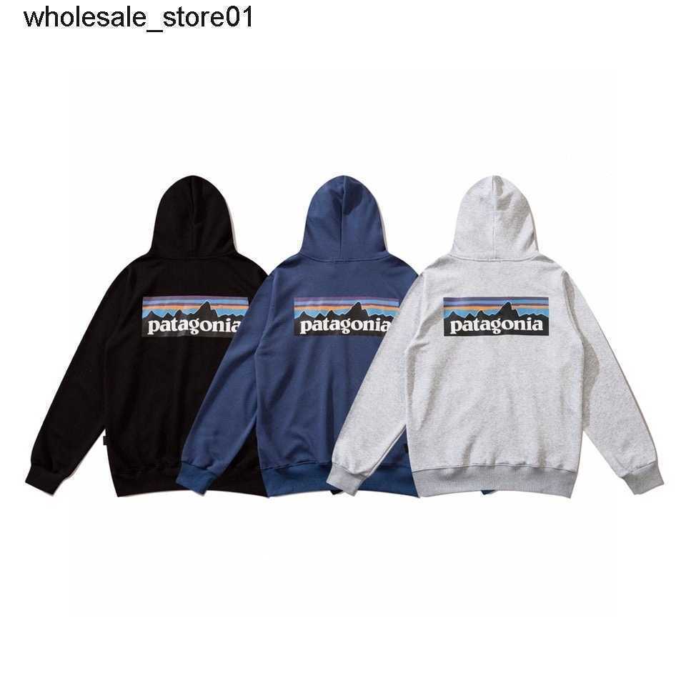 

new Men's Hoodies designer Sweatshirts Patagoniass men's women's open Streetwear Hoodie Jacket, Black