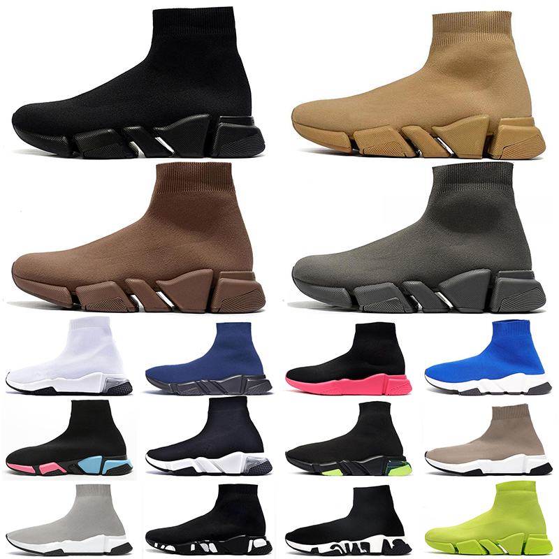 

2022 des chaussures designer sock sports shoes speed trainers booties womens mens tripler etoile vintage sneakers socks boots platform casual shoe socks jogging, 038 clear sole black white