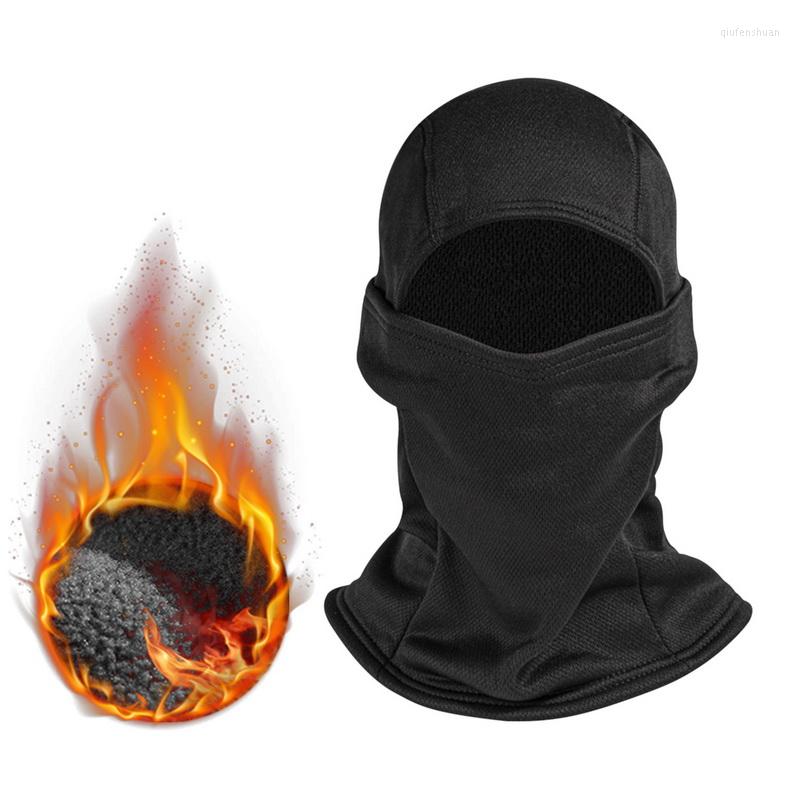 

Berets Men Winter Hat Balaclava Warm Windproof Thin Fleece Face Mask Neck Beanie Head Cover For Outdoor Cycling Riding, Style4
