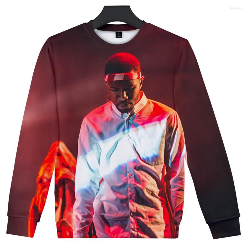

Men's Hoodies Men/women O-Neck Shirt Clothes Long Sleeve Hatless Sweatshirts Tops American Singer Ocean Frank Blonde 3D Printed, Picture shown