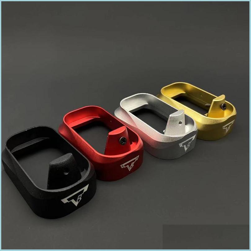 

Tactical Accessories Hunting Glock Accessories Gel Blaster Kublai P1 Tti G17 G34 Magazine Expansion Metal Base Exterior Decoration Dr Dhhvq