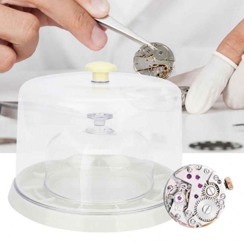 

Watch Repair Kits Plastic Dust Cover Guard Tray Protection Tool Accessory Parts Repairing Tools Watchmaker