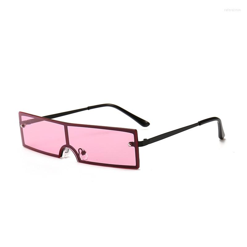 

Sunglasses TEENYOUN Ladies Small Box Siamese Rectangular UV Women Ins Sun Glasses