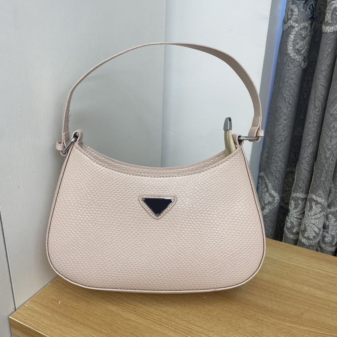 

Women's fashion designer shoulder bag wedding date handbag leather candy metal triangle tote bag, Brown