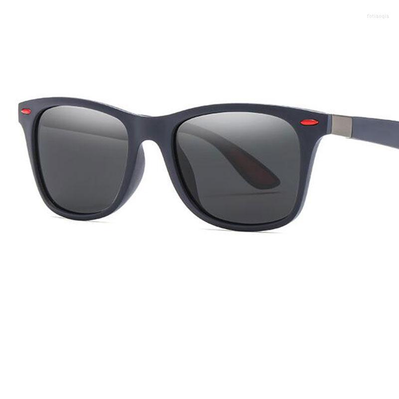 

Sunglasses Classic Black Polarized Men Women Brand Design Driving Square Frame Sun Glasses Male Goggle UV400 Gafas De Sol