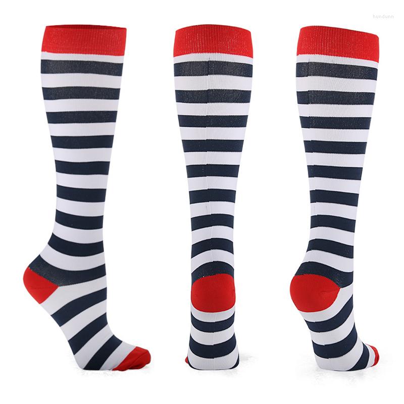

Men's Socks Anti Fatigue Sports Men Women Compression Fit For Varicose Veins Pregnancy Edema Black Pain Relief High Stockings EU 35-46