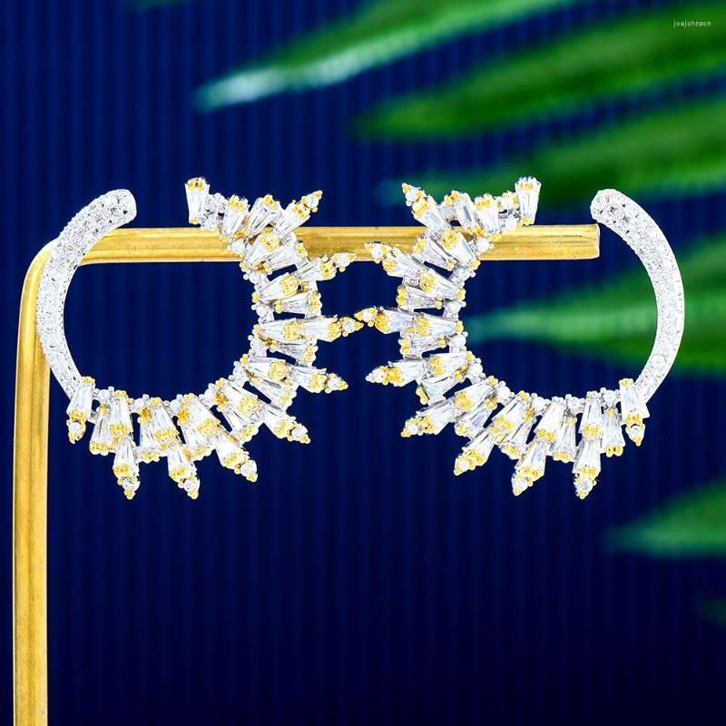 

Hoop Earrings Blachette Trend For Women Party Attractive Circle Bridal Wedding Jewelry Luxury Exclusive Boucle D'Oreille Femme