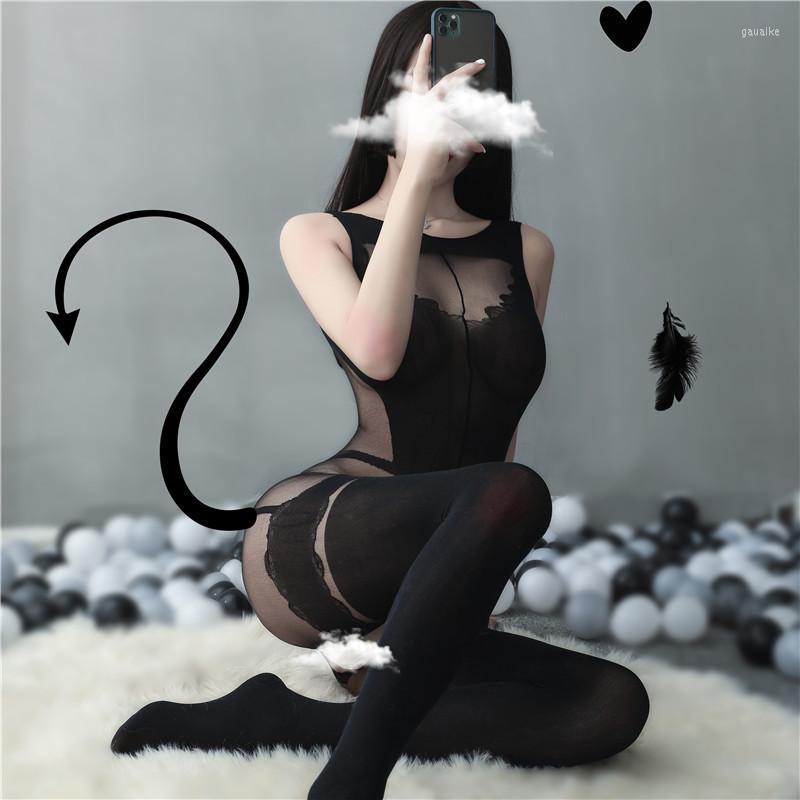 

Women Socks Sexy Lingerie Teddy Bodysuit Erotic Costumes Elastic Underwear Intimate Nightgown Fetish, 14 8055