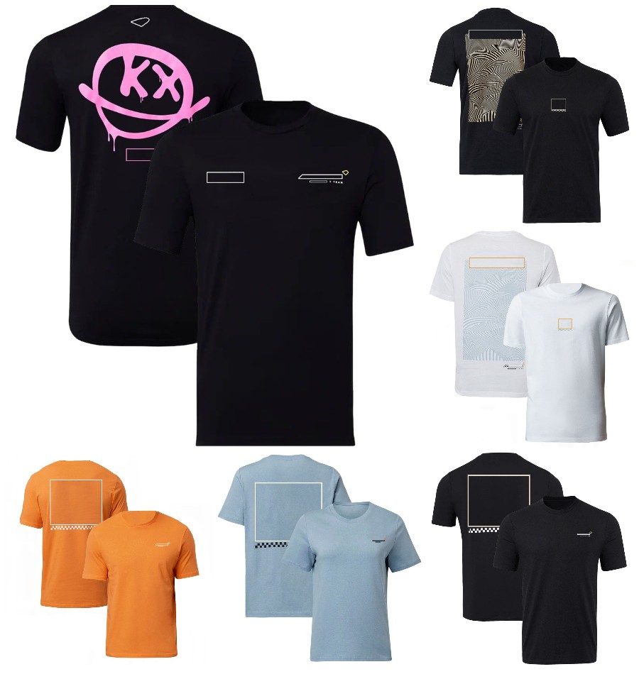 

F1 Driver T-shirt 2022 Formula 1 Team Logo Racing T-shirts Extreme Sports Quick Dry Jersey Summer Men's and Women's Fashion Oversized Tops Tee
