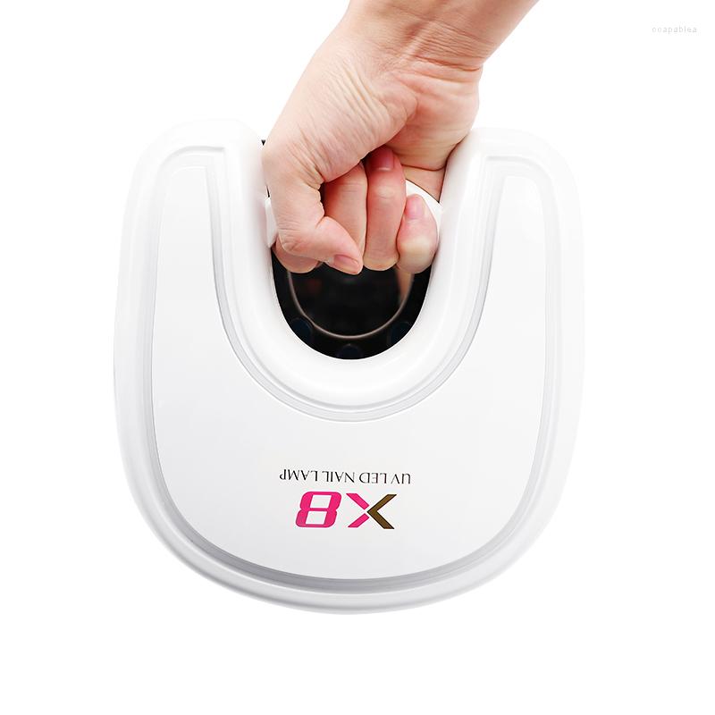 

Nail Dryers UV LED Lamp 42W Light Dryer For Gel Polish Curing With LCD Screen And 4 Timer Settings, Black