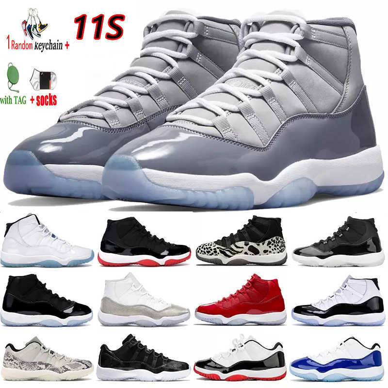 

Dr Shoes 2022 High Quality Jumpman 11 Men Basketball Shoes Cool Grey Obsidian Unc Low University Blue White Bred Concord Cap Rose Gold Women Sport, 13