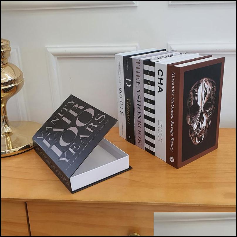

Decorative Objects Figurines Decorative Objects Figurines Customize Fake Books For Decoration Can Open Coffee Table Storage Box Mo Dhxpq