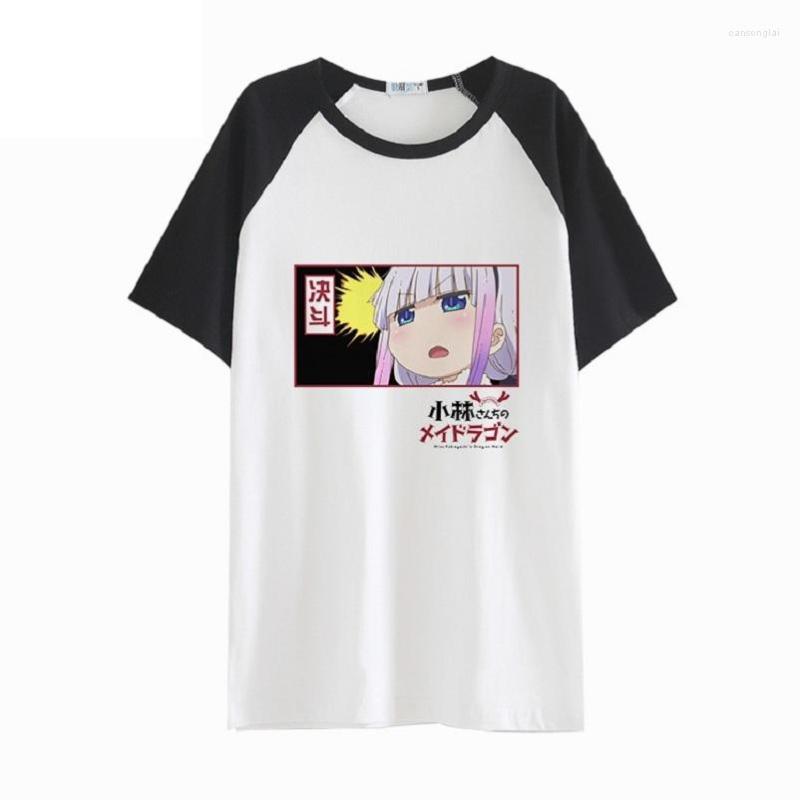 

Men's T Shirts Kobayashi-san Chi No Maid Dragon T-Shirt Tee Shirt