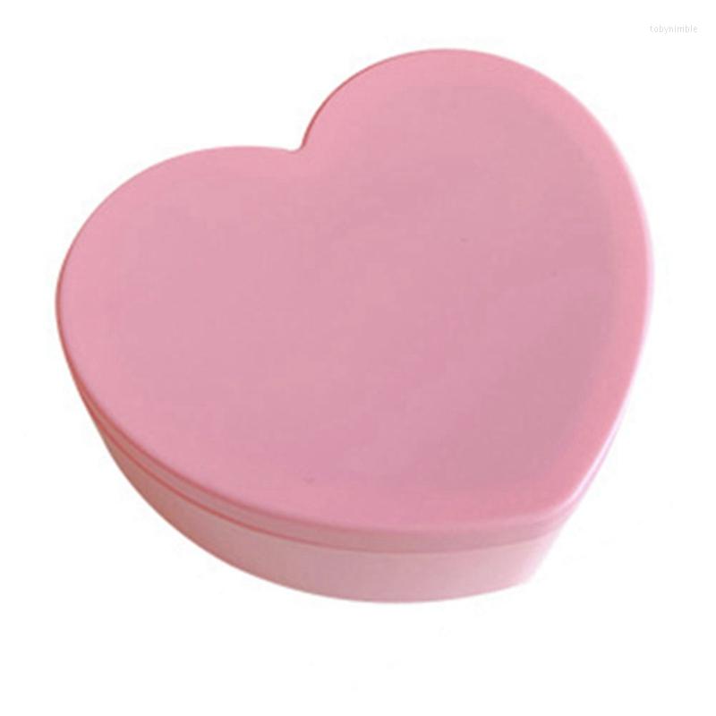 

Jewelry Pouches Girl Heart Storage Box Desktop Student Dormitory Love Double