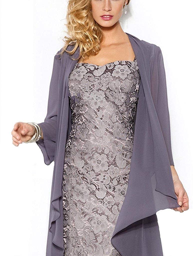 

Mother of The Bride Dresses with Jacket Womens Wedding Guest Dress Formal Dresses