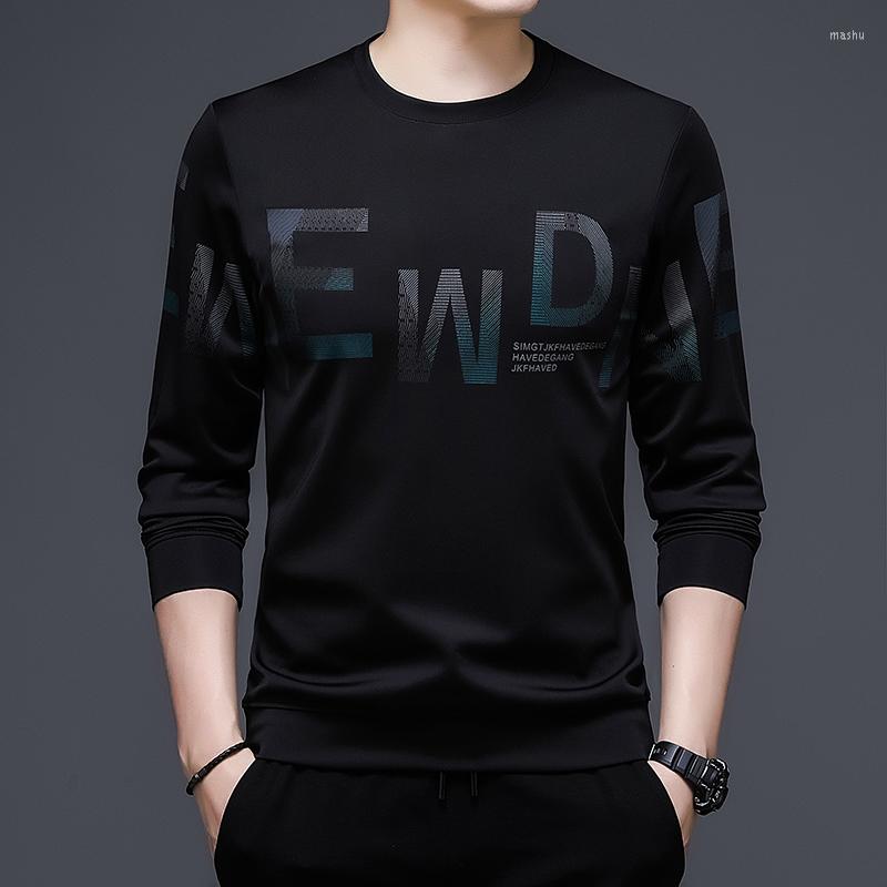 

Men's Hoodies Men's Sweatshirt Casual Long Sleeve Men High Quality Outside O-neck Collar Fitness Fashion Tops, 3101-black