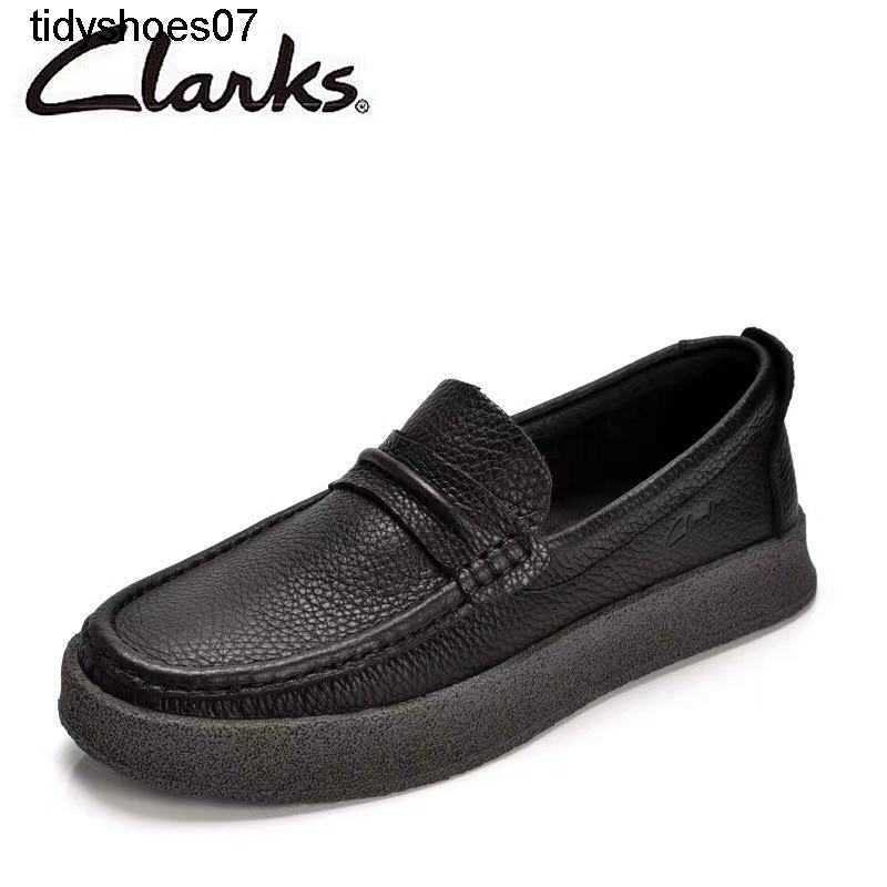 

Qile designers Men's Shoes Black leather shoes Round toe Korean version thick soled rubber soles Soft leather soles Comfortable and simple casual