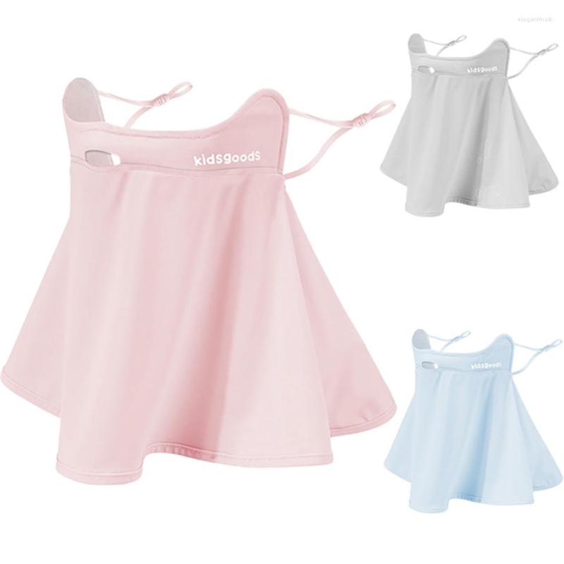 

Bandanas LOOGDEEL Children's Silk Eye Protection Mask Breathable Skin-friendly Anti-Dust Anti-UV Soft Kids Sports Quick-dry Headwear