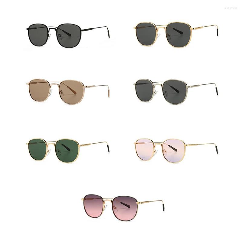 

Sunglasses Women Square Metal Gold Green Men's Fashion Sun Shade Beach 2022 Summer Gifts Items Uv400
