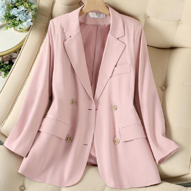 

Women' Suits Suit Jacket Female Spring Autumn 2022 Loose Casual Professional Top, Beige