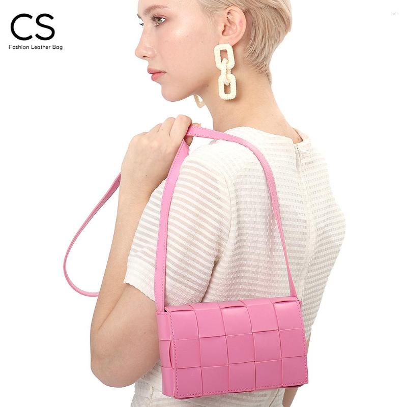 

Shoulder Bags Design Handwoven Girl Cow Leather Color Handbag Women Weave Cowhide Flap Small Crossbody Sling Purse Bag, Green