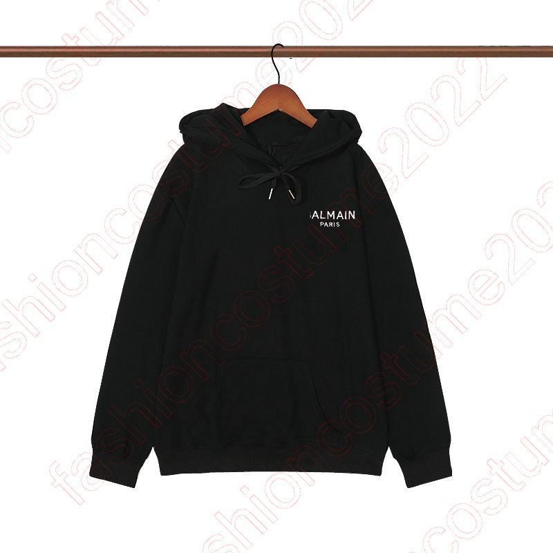 

Women Exclusive - Cotton Sweatshirt With Ba Paris Logo Print American Vintage Men's Hoodies Funny Graphic Loose Fashion Pullovers Casual Male Hooded Sweatshirts 2081