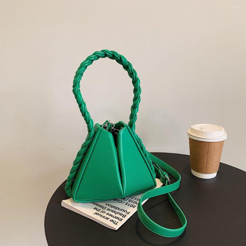 

Evening Bags Soft PU Leather Crossbody For Women Luxury Handbags Bucket Designer Female Casual Hand Shoulder Bag, Z3906-pink bag