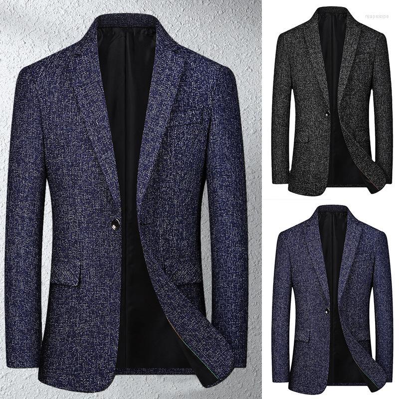 

Men's Suits Men's Fashion Men's Suit Jacket Single Button Slim Business Banquet Casual Black Dress