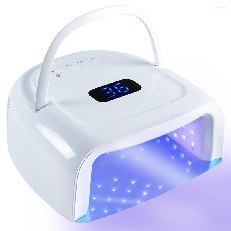 

Nail Dryers 60W Rechargeable Lamp Wireless Gel Polish Dryer S20 Manicure Pedicure Light Machine Cordless UV LED, Blue light s20