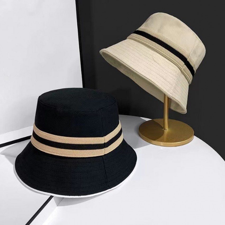 

2022 Fisherman hats men and women outdoor sunshade hats wholesale, Black