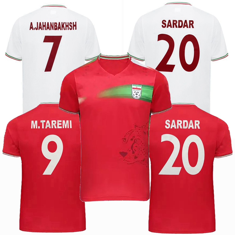 

2021 2022 2023 Iran national team Soccer Jerseys M.TAREMI ANSARIFARD GHODDOS MOHARRAMI SARDAR Azmoun Hosseini Jahanbakhsh home away 22 23 football shirt